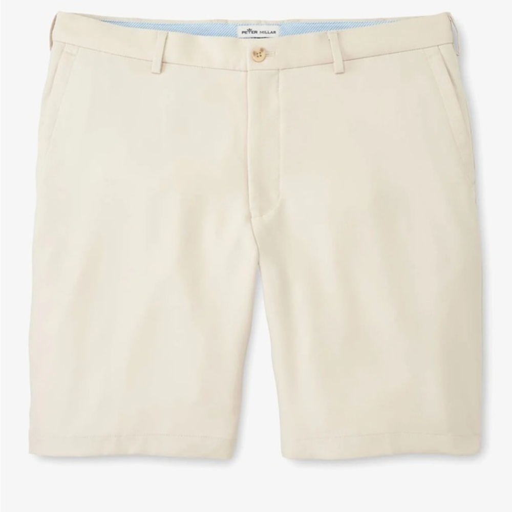 Peter‎ Millar mens short cotton twill 40 cream
